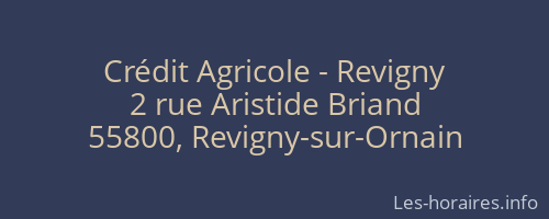 Crédit Agricole - Revigny
