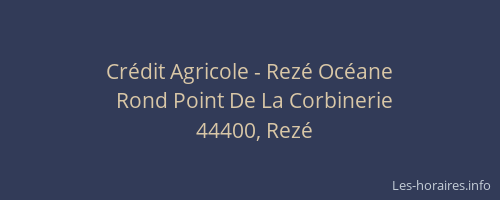 Crédit Agricole - Rezé Océane