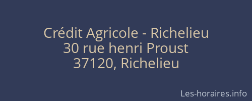 Crédit Agricole - Richelieu