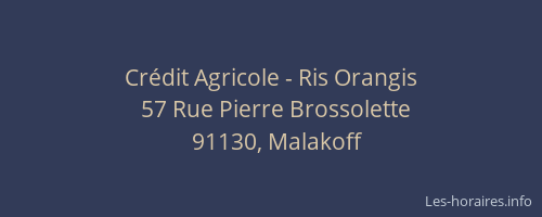 Crédit Agricole - Ris Orangis