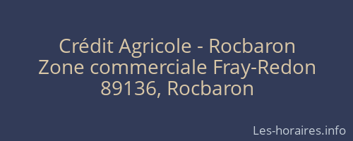 Crédit Agricole - Rocbaron