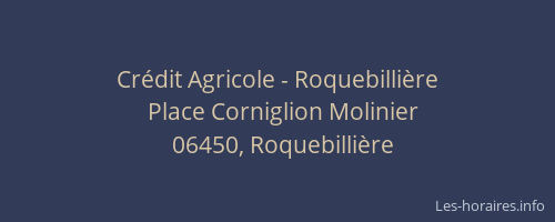 Crédit Agricole - Roquebillière