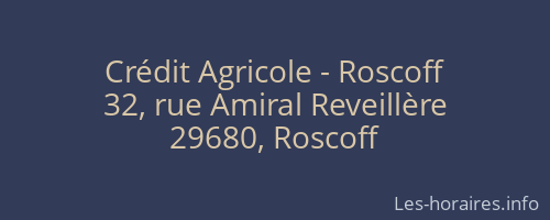 Crédit Agricole - Roscoff