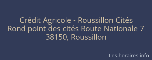 Crédit Agricole - Roussillon Cités