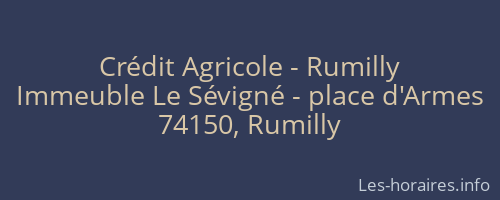 Crédit Agricole - Rumilly