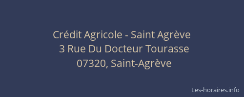 Crédit Agricole - Saint Agrève