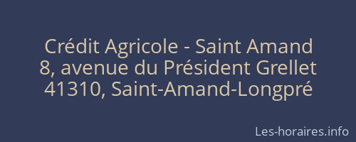Crédit Agricole - Saint Amand