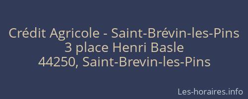 Crédit Agricole - Saint-Brévin-les-Pins