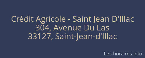 Crédit Agricole - Saint Jean D'Illac