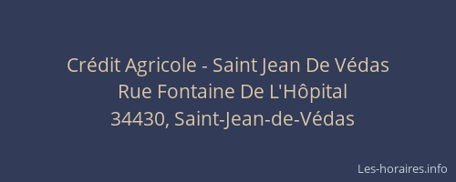 Crédit Agricole - Saint Jean De Védas