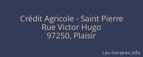 Crédit Agricole - Saint Pierre