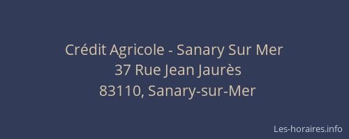 Crédit Agricole - Sanary Sur Mer