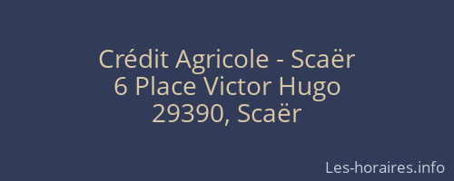 Crédit Agricole - Scaër