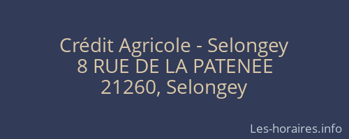 Crédit Agricole - Selongey
