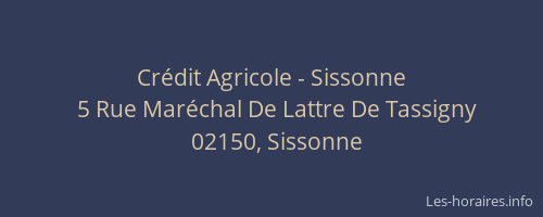 Crédit Agricole - Sissonne