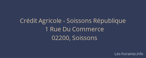 Crédit Agricole - Soissons République