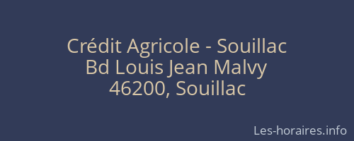 Crédit Agricole - Souillac