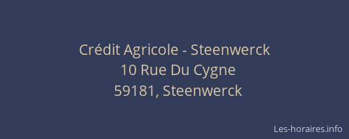 Crédit Agricole - Steenwerck