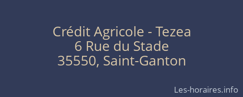 Crédit Agricole - Tezea