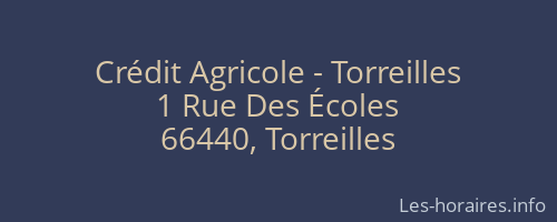 Crédit Agricole - Torreilles