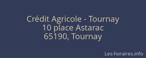 Crédit Agricole - Tournay