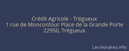 Crédit Agricole - Trégueux