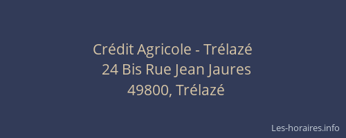 Crédit Agricole - Trélazé