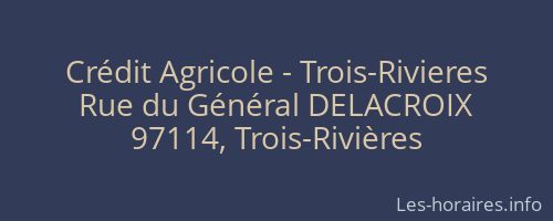 Crédit Agricole - Trois-Rivieres