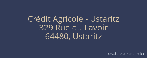 Crédit Agricole - Ustaritz