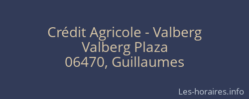 Crédit Agricole - Valberg