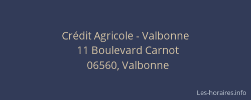 Crédit Agricole - Valbonne