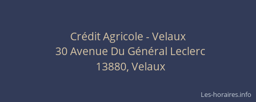 Crédit Agricole - Velaux