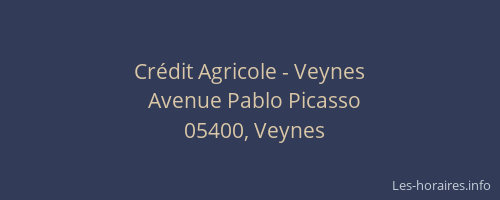 Crédit Agricole - Veynes