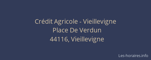 Crédit Agricole - Vieillevigne