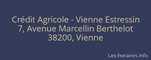 Crédit Agricole - Vienne Estressin