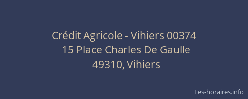 Crédit Agricole - Vihiers 00374