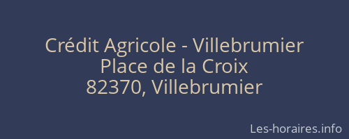 Crédit Agricole - Villebrumier