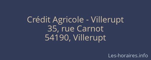 Crédit Agricole - Villerupt