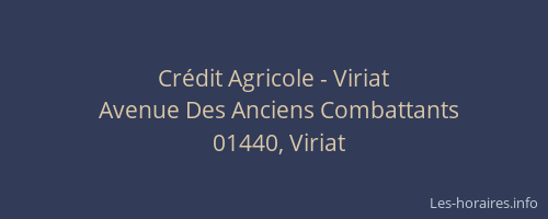 Crédit Agricole - Viriat