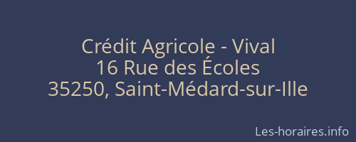 Crédit Agricole - Vival