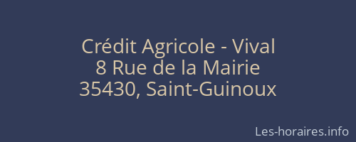 Crédit Agricole - Vival