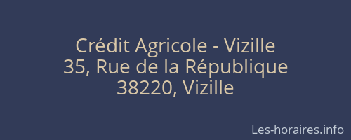 Crédit Agricole - Vizille
