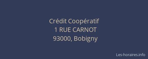 Crédit Coopératif
