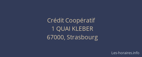 Crédit Coopératif