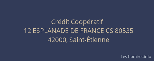 Crédit Coopératif