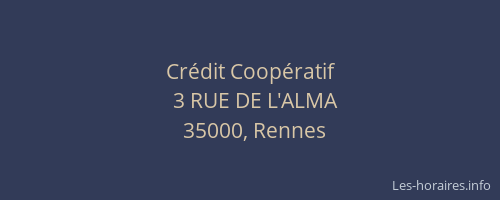 Crédit Coopératif