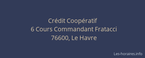 Crédit Coopératif