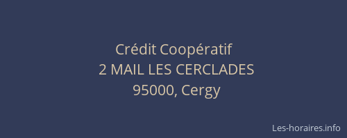 Crédit Coopératif