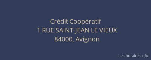 Crédit Coopératif