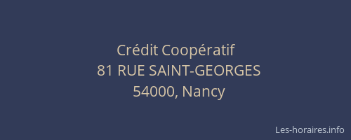 Crédit Coopératif